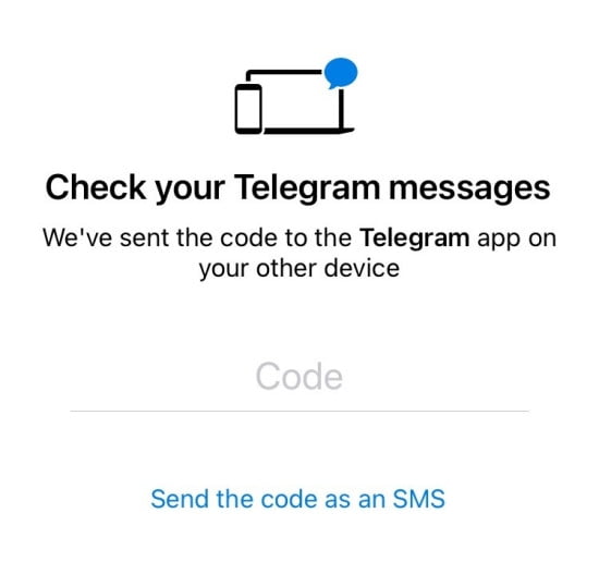 Mở chặn iPhone cho Telegram