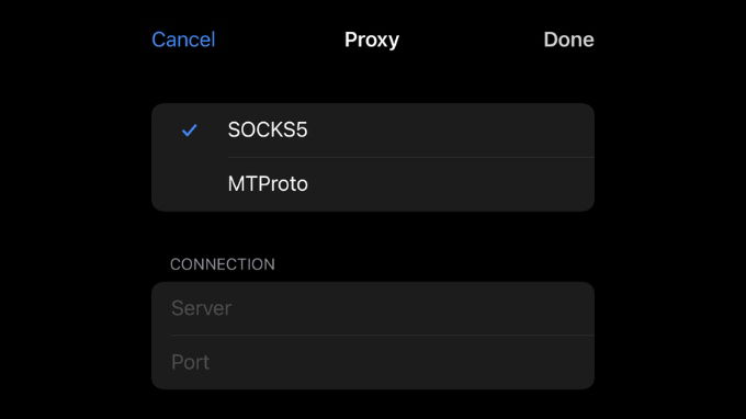 Sử dụng Proxy